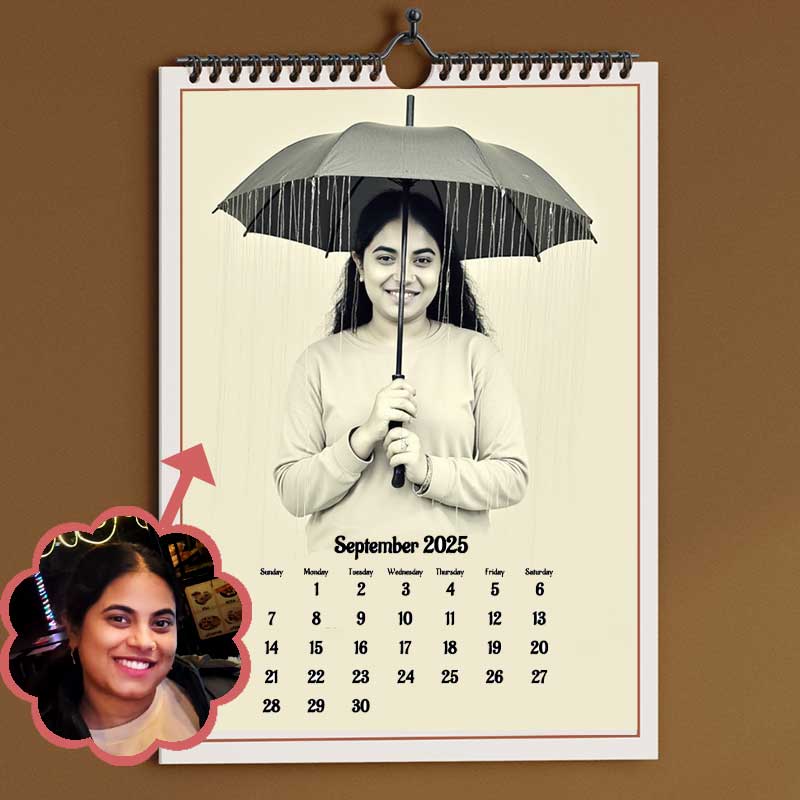 Personalised Calendar For Home 001 - Calendar